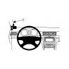 Brodit ProClip Left mount - Skoda Superb 2009-2015