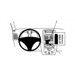 Brodit ProClip Center mount - Peugeot 206+  2009-2013