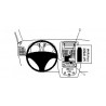 Brodit ProClip Center mount - Peugeot 206+  2009-2013
