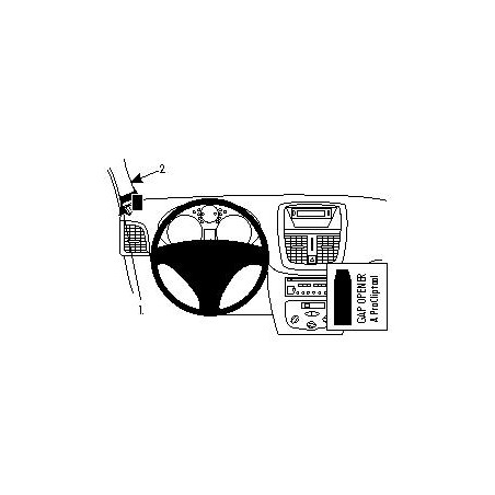 Brodit ProClip Left mount - Peugeot 206+  2009-2013