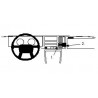 Brodit ProClip Angled mount - Volvo 440/460 1989-1996