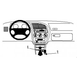 Brodit ProClip Console mount - Peugeot 306  1993-2002