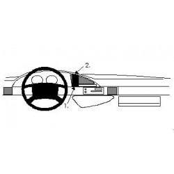 Brodit ProClip Center Mnt Citroen/Fiat/Lancia/Peugeot div 95-06