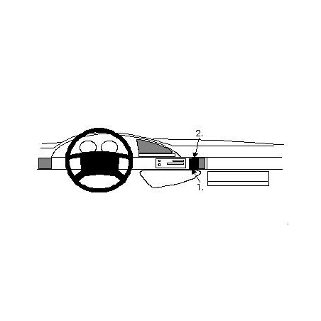 Brodit ProClip Angled Mnt Citroen/Fiat/Lancia/Peugeot div 95-06