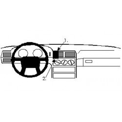 Brodit ProClip Center mount, big - Volvo 850 1992-1997