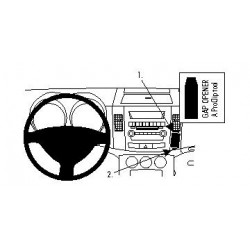 Brodit ProClip Angled mnt Citroen/Mitsubishi/Peugeot div 07-13
