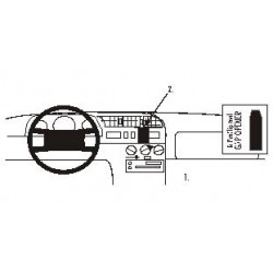 Brodit ProClip Center mount Citroen/Fiat/Peugeot multi 94-01