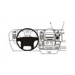 Brodit ProClip Angled mount Citroen/Fiat/Peugeot multi 07-14