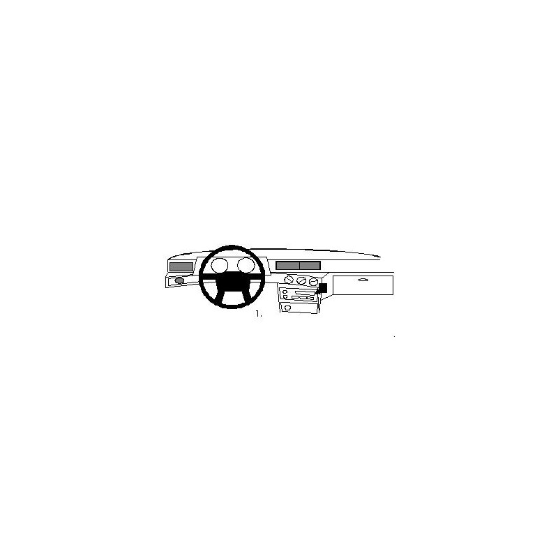 Brodit ProClip Angled mount- Volvo 740/940 1991-1998 Brodit ProClip Angled mount- Volvo 740/940 1991-1998