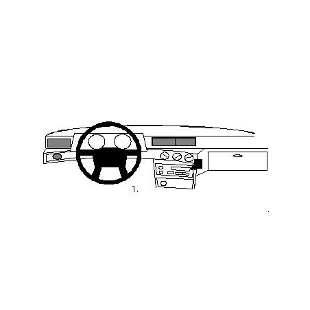 Brodit ProClip Angled mount- Volvo 740/940 1991-1998