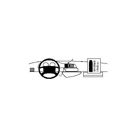 Brodit ProClip Center mount Citroen/Fiat/Peugeot multi 97-06