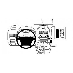 Brodit ProClip Angled mnt Citroen/Fiat/Peugeot/Toyota div 07-16