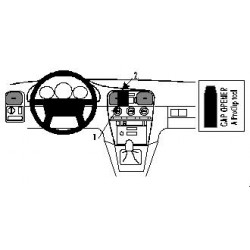 Brodit ProClip Center mount - Volvo S40/V40 96-00