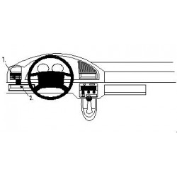 Brodit ProClip Left mnt Citroen Berlingo/Peugeot Partner 97-02