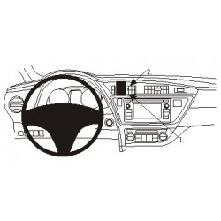 Brodit ProClip Center mnt Toyota Auris/Auris Full Hybrid 13-15