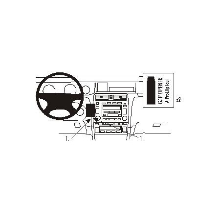 Brodit ProClip Center mount - Toyota Avalon 2000-2007