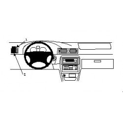 Brodit ProClip Left mount - Toyota Camry 1997-2001