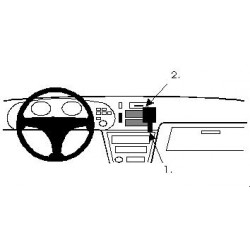 Brodit ProClip Center mount - Toyota Celica 1990-1993