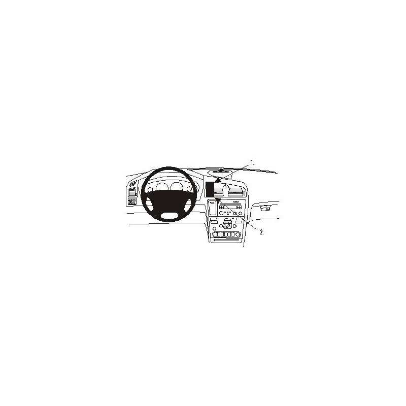 Brodit ProClip Center mount - Volvo S60/V70 N/XC70 2000-2010