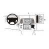 Brodit ProClip Angled mount - Toyota LandCruiser 100 02-07