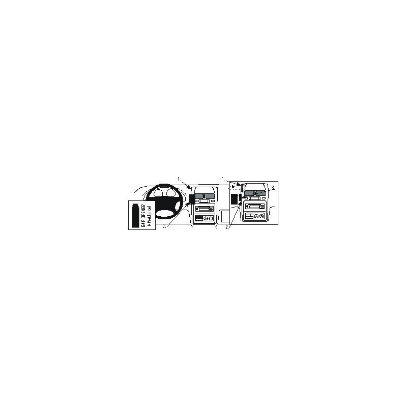 Brodit ProClip Center Mount Toyota Picnic/SportsVan 97-01 Brodit ProClip Center Mount Toyota Picnic/SportsVan 97-01