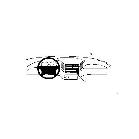 Brodit ProClip Angled Mount - Toyota Previa 1990-2000