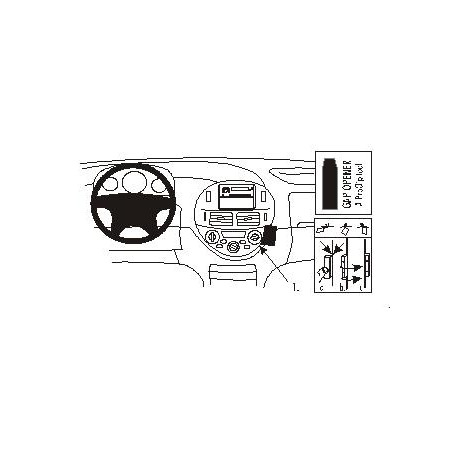 Brodit ProClip Angled Mount - Toyota Previa 2001-2006
