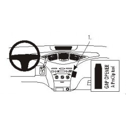 Brodit ProClip Angled Mount - Toyota Prius 2000-2003