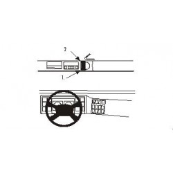 Brodit ProClip Roof mount - Volvo FL6 2000-2006