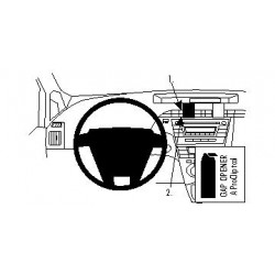 Brodit ProClip Center Mount - Toyota Prius 2010-2016