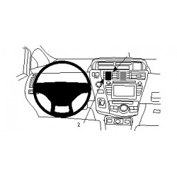 Brodit ProClip Center Mount - Toyota Prius + 2012-2014