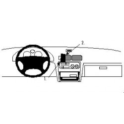 Brodit ProClip center mount - Toyota Starlet 1996-1998