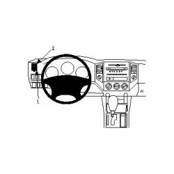Brodit ProClip left mount - Toyota Tacoma 2005-2015