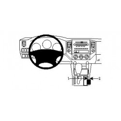 Brodit ProClip console mount - Toyota Tacoma 2005-2015