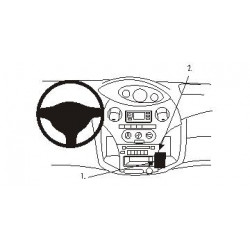 Brodit ProClip angled mount - Toyota Yaris 2003-2005
