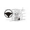 Brodit ProClip angled mount - Toyota Yaris 2003-2005