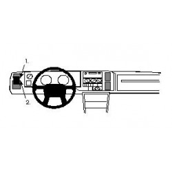 Brodit ProClip Left mount - Volvo 440/460 1989-1996