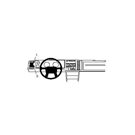 Brodit ProClip Left mount - Volvo 440/460 1989-1996