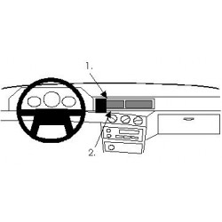 Brodit ProClip Center mount - Volvo 740/940 1991-1998