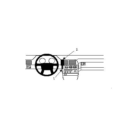 Brodit ProClip Center mount- Volvo 760/960 1988-1994