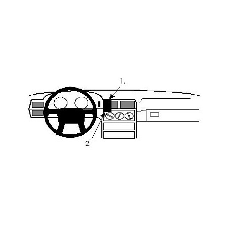 Brodit ProClip Center mount - Volvo 850 1992-1997