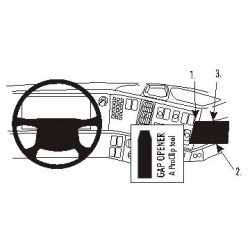 Brodit Forsterket ProClip Angled mount - Volvo FH/NH 2003-2007