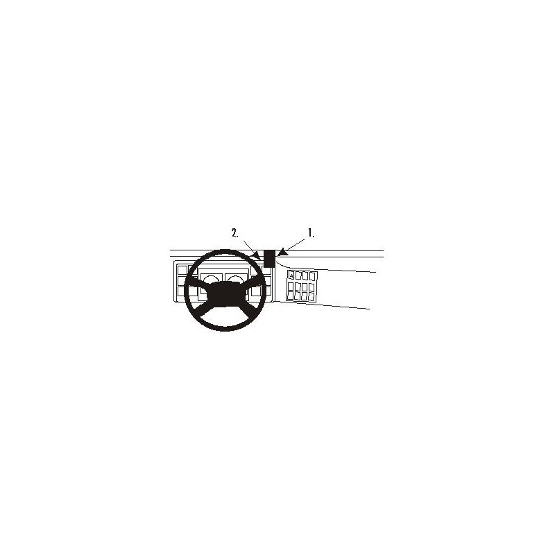 Brodit ProClip Center mount - Volvo FL6 2000-2006 Brodit ProClip Center mount - Volvo FL6 2000-2006
