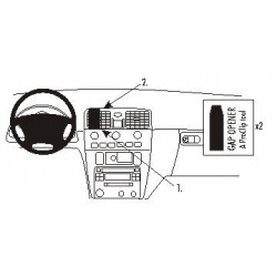 Brodit ProClip Center mount - Volvo S40/V40 01-03