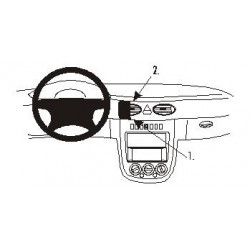 BRODIT ProClip Center mount - Mercedes Benz A-Class 01-04