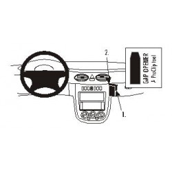 BRODIT ProClip Angled mount - Mercedes Benz A-Class 01-04