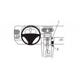 Brodit ProClip Angled mount - Volvo C30/C70/S40/V50 04-15