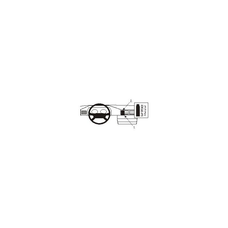Brodit ProClip Center Mount Mercedes Benz 124 (200-500E) 86-94 Brodit ProClip Center Mount Mercedes Benz 124 (200-500E) 86-94