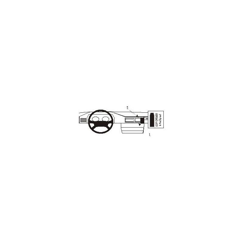 Brodit ProClip Angled Mount Mercedes Benz 124 (200-500E) 86-94 Brodit ProClip Angled Mount Mercedes Benz 124 (200-500E) 86-94