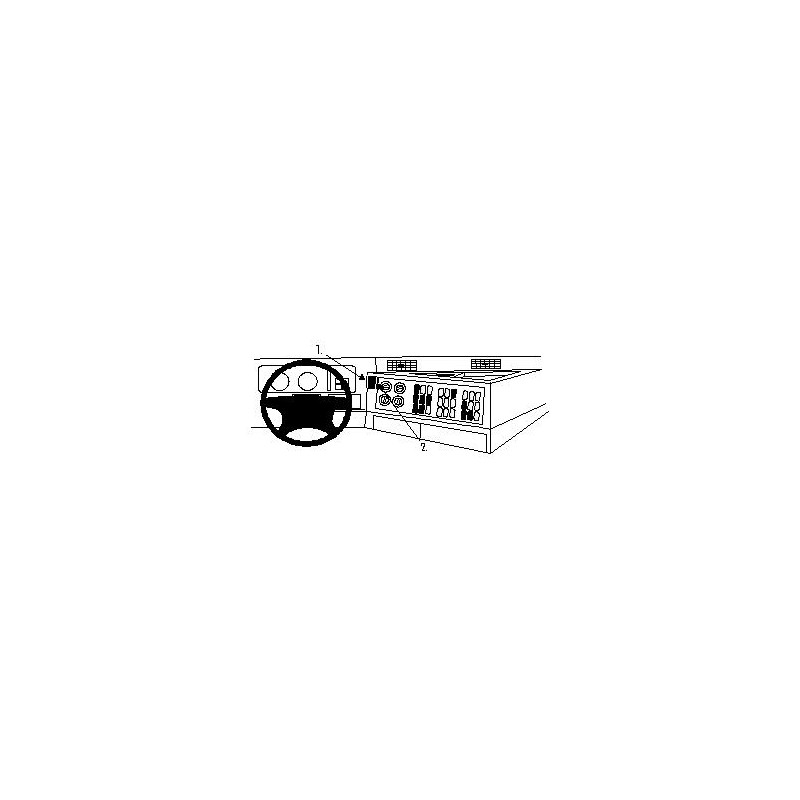 Brodit ProClip Center Mount - Mercedes Benz Actros 97-02 Brodit ProClip Center Mount - Mercedes Benz Actros 97-02